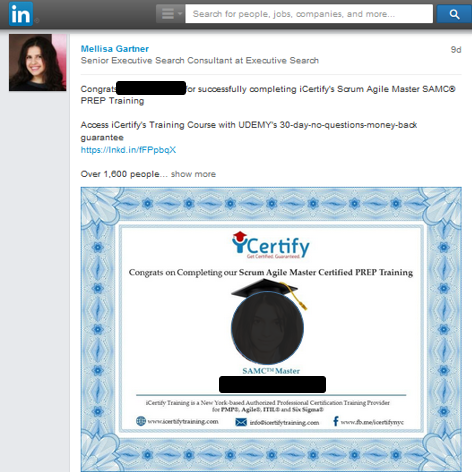 linkedin courses with certificates