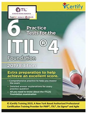 6 Practice Tests ITIL 4 - iCertify Training